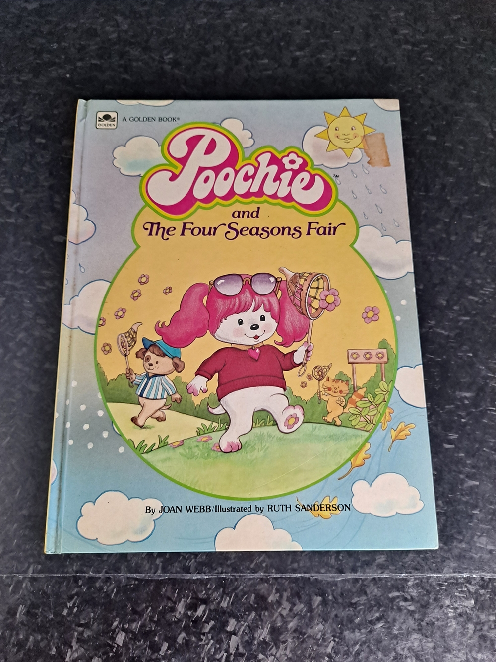 Vintage 1983 Poochie And The Four Seasons Fair Book